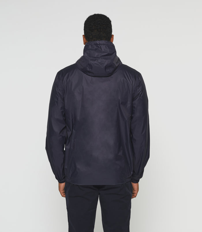 Izac Blouson à Capuche Réversible Marine Et Gris "Ryan"