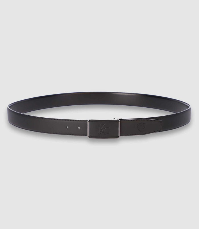Izac Ceinture Réversible 35mm Ajustable Noire Mate Et Noire CLUME