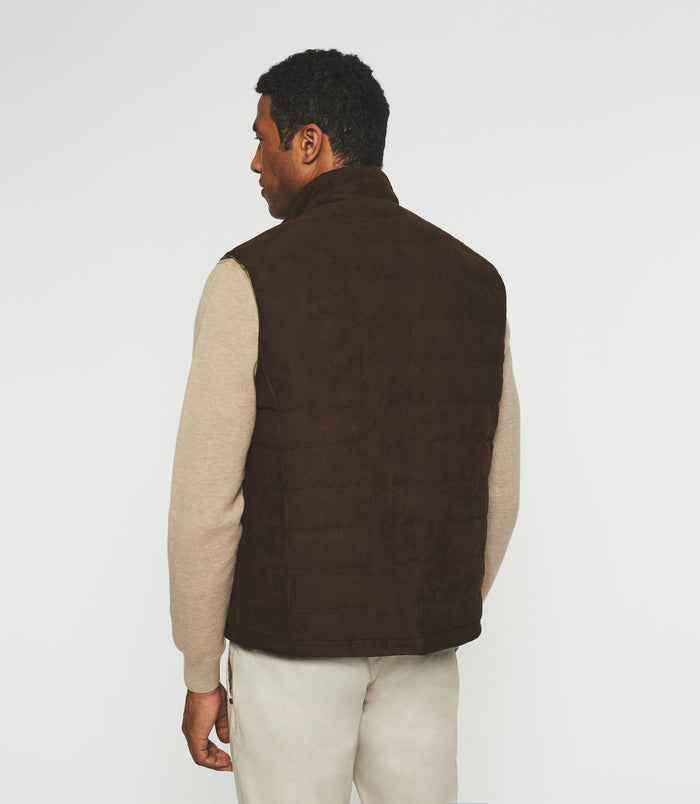 Izac Doudoune Sans Manches Réversible Marron Et Beige MICKELBIS