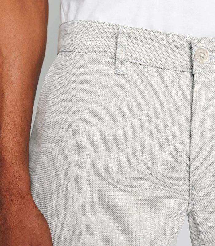 Izac Bermuda Armuré Beige Clair