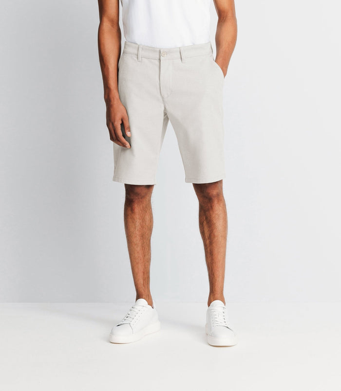 izac Bermuda armuré beige clair