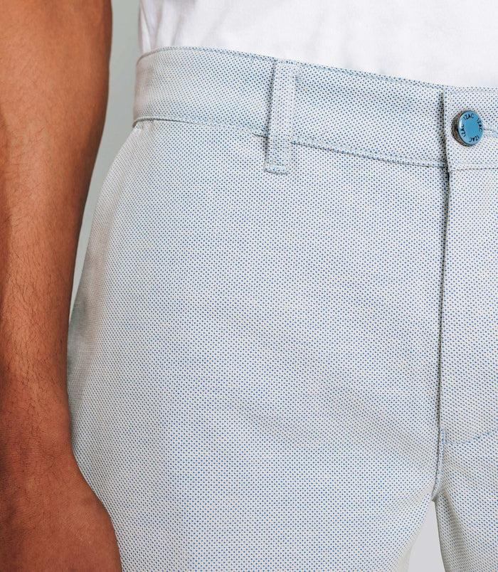 Izac Bermuda Armuré Bleu