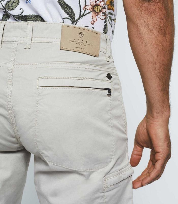 Izac Bermuda Cargo Beige Mastic "Sun"