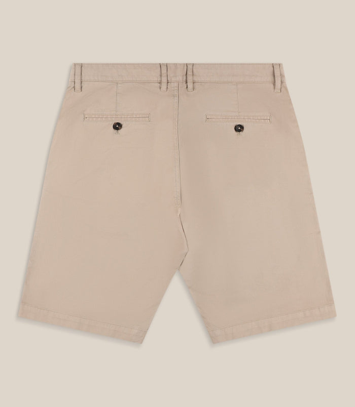 Izac Bermuda Coton Stretch Beige