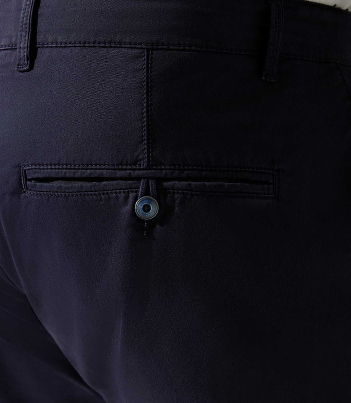 Izac Bermuda Coton Stretch Marine SLOWLYBT