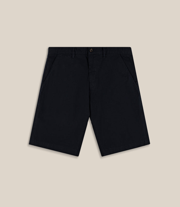 izac Bermuda coton stretch marine