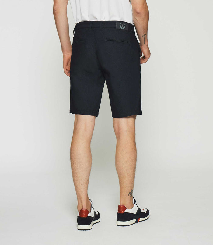 Izac Bermuda En Coton Marine