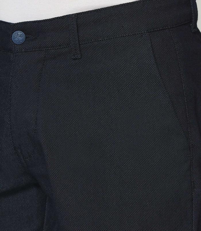 Izac Bermuda En Coton Marine