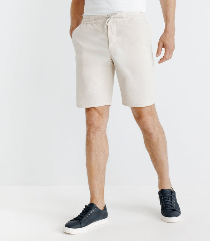izac Bermuda en coton mastic