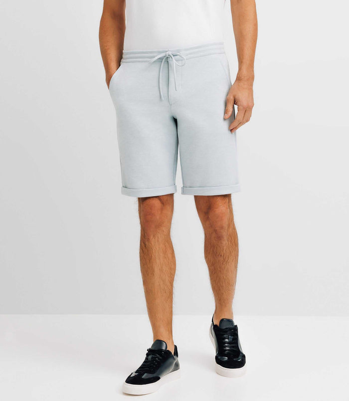 izac Bermuda en maille ciel