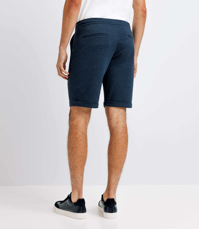 Izac Bermuda En Maille Marine
