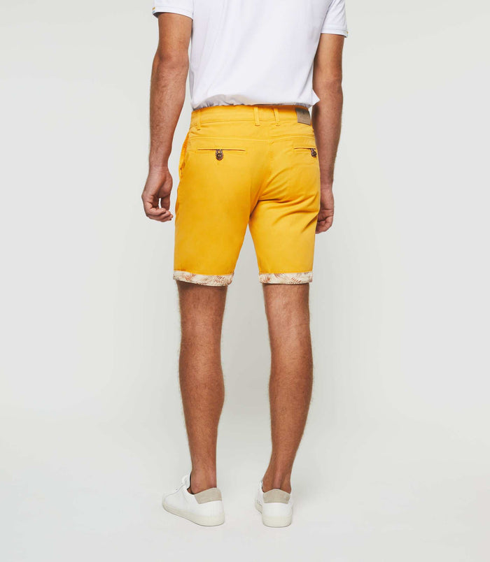 Izac Bermuda Fantaisie Jaune "Slowly"
