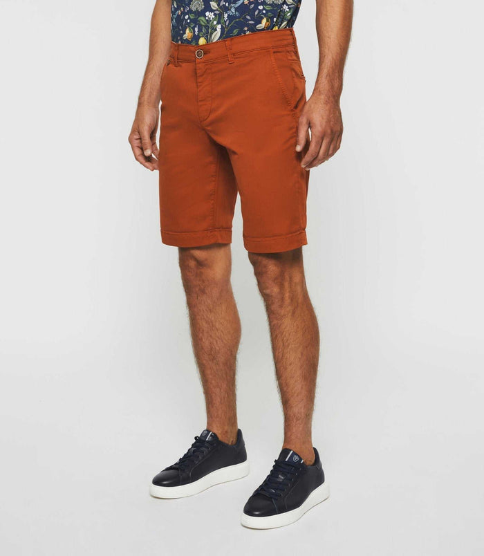 Izac Bermuda Fantaisie Orange "Slowly"