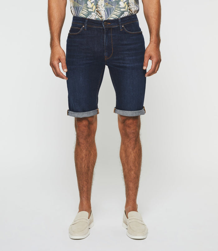 izac Bermuda hydroless denim bleu foncé "Start"