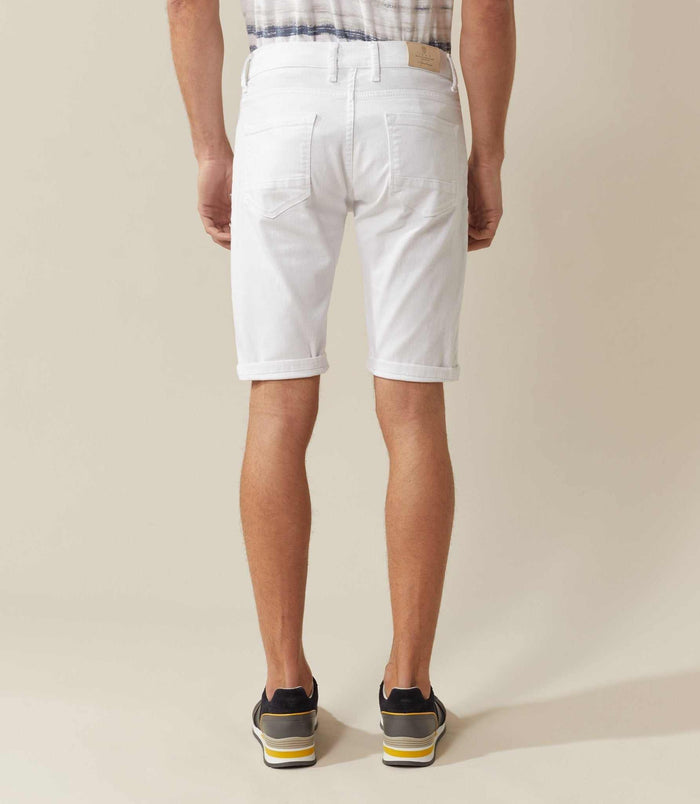 Izac Bermuda Slim Blanc "Venada"