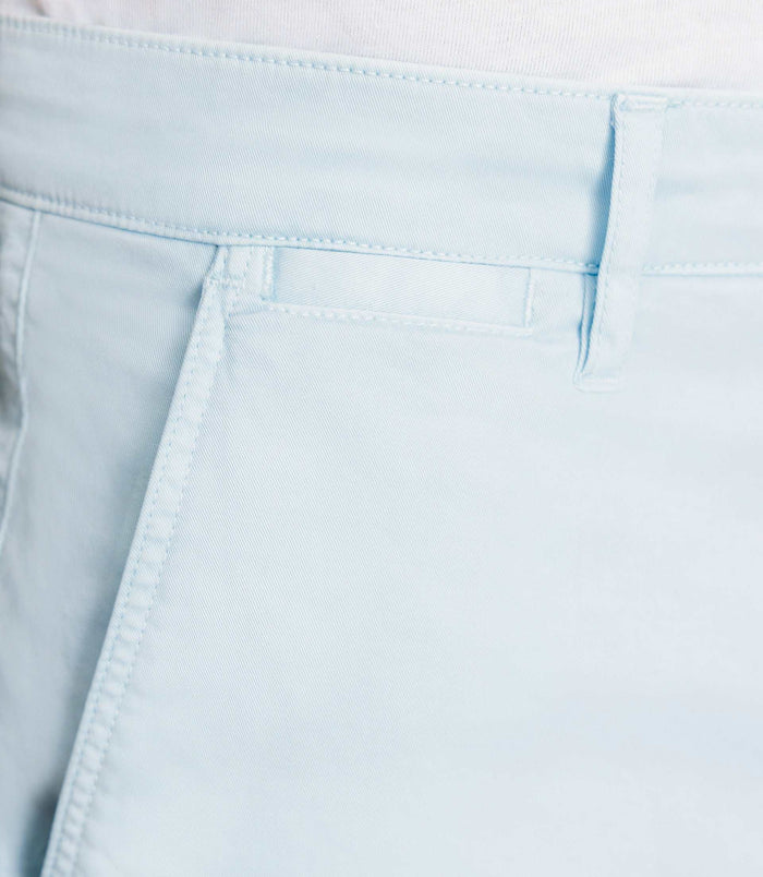 Izac Bermuda Stretch Bleu Clair