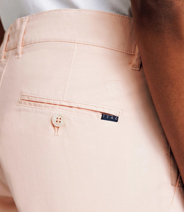 Izac Bermuda Stretch Rose