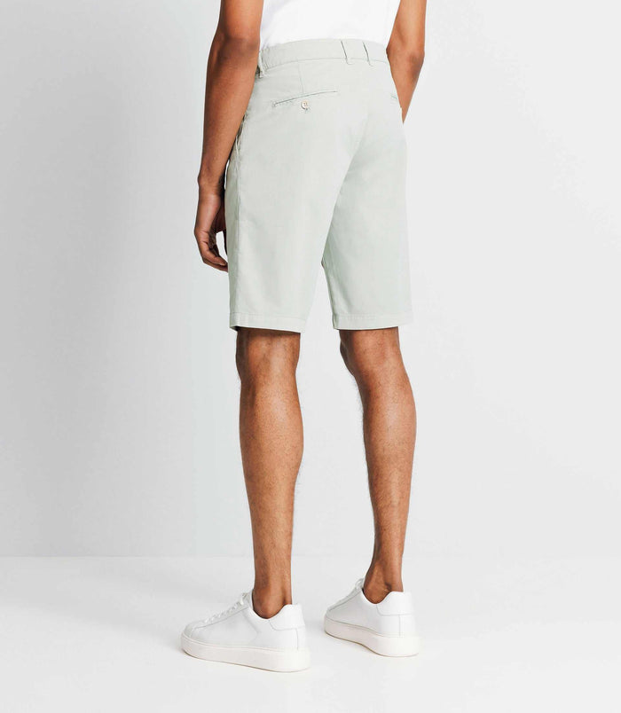 Izac Bermuda Stretch Vert Clair
