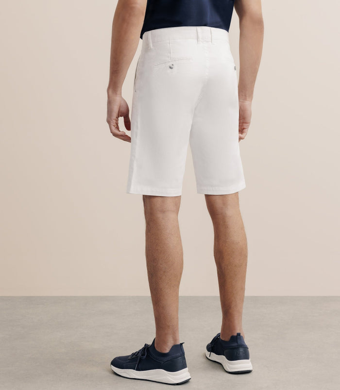 Izac Bermuda Uni Blanc