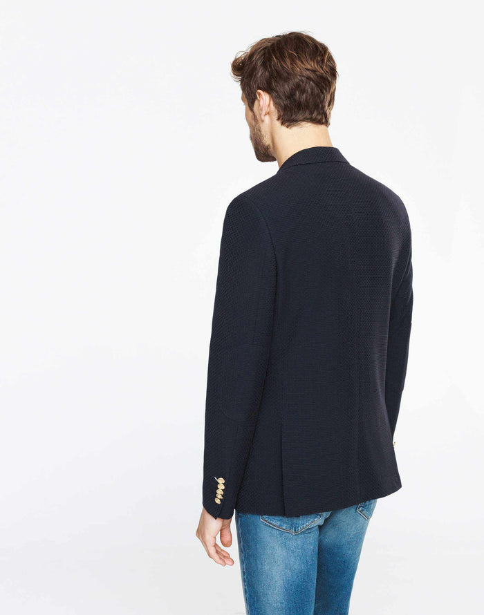 Izac Blazer Bleu Marine