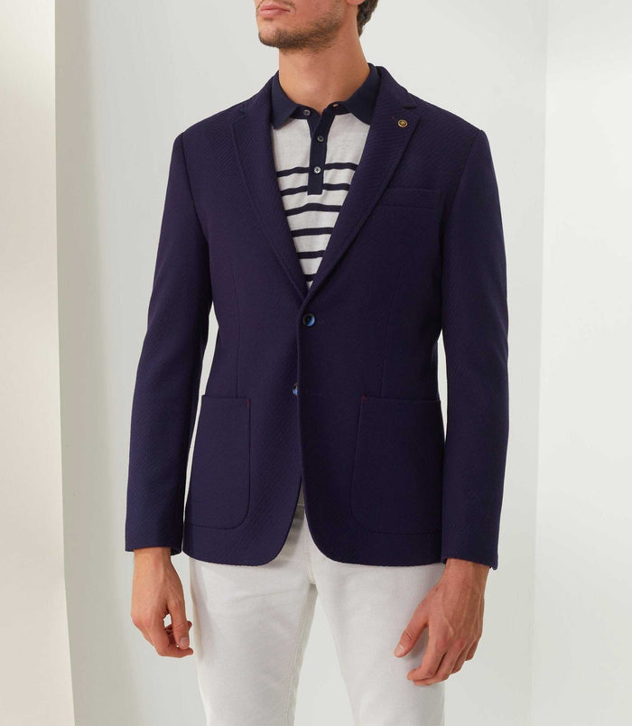 izac Blazer marine "Effigie"
