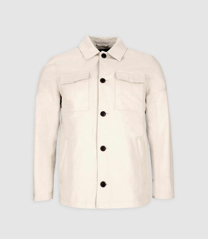 Izac Blouson 2 Poches Beige Mastic REC