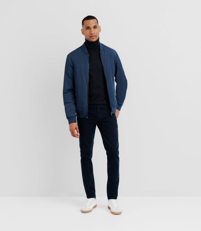 izac Blouson bomber indigo