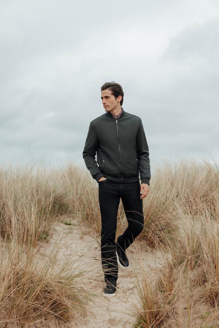 izac Blouson bomber noir