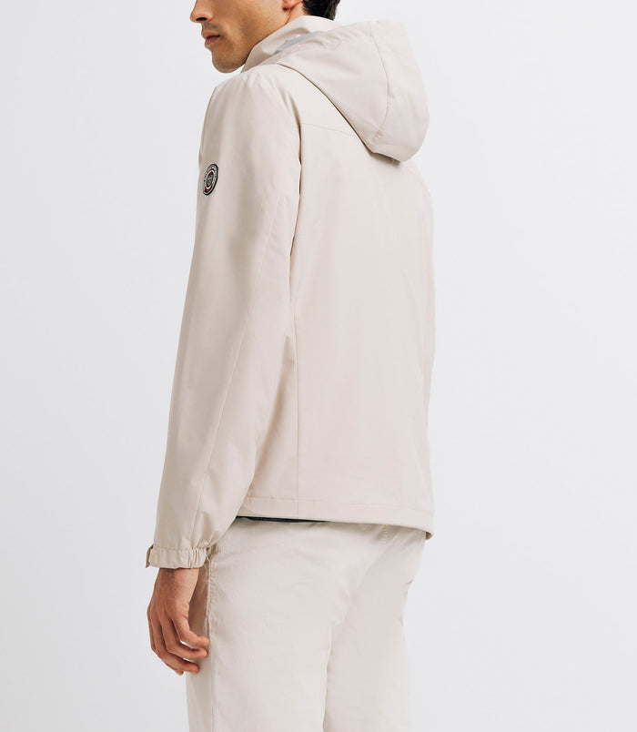 Izac Blouson Col Montant Beige
