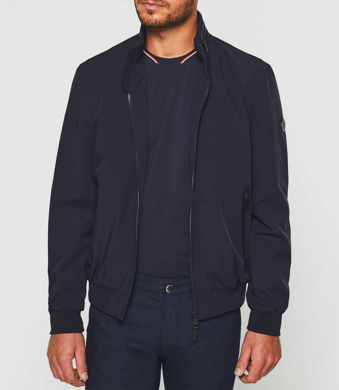 Izac Blouson Col Montant Marine "Roque"