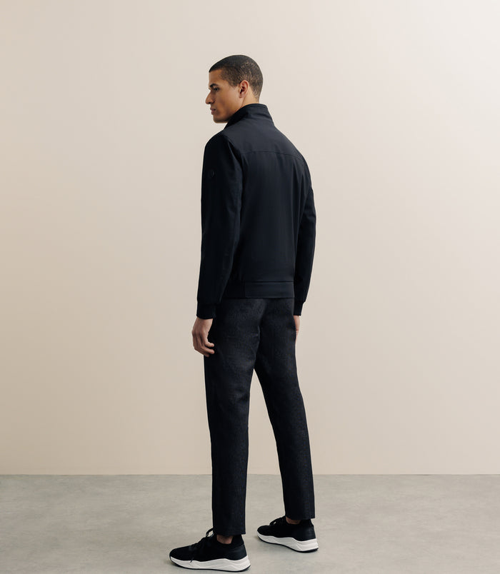 Izac Blouson Col Montant Noir