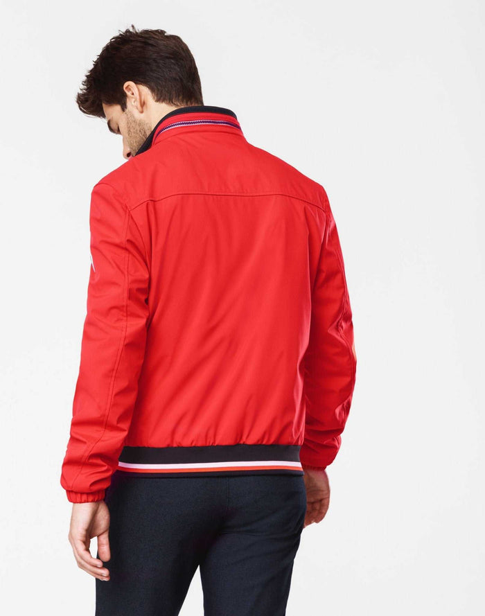 izac Blouson col montant rouge
