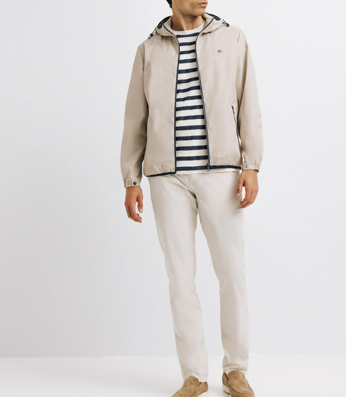 izac Blouson coupe vent écru