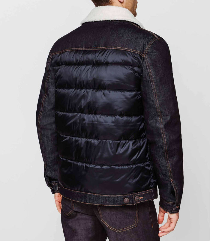 Izac Blouson Denim Marine