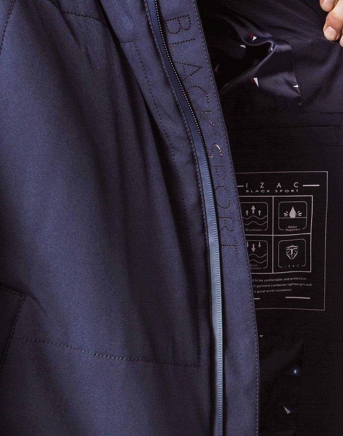 Izac Blouson Droit Marine
