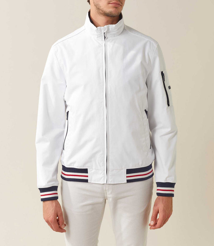 Izac Blouson Leger Blanc "Kevin"