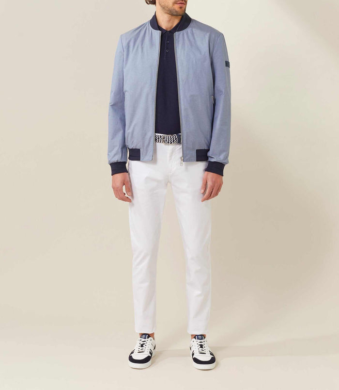 Izac Blouson Léger Bleu "Kimi"