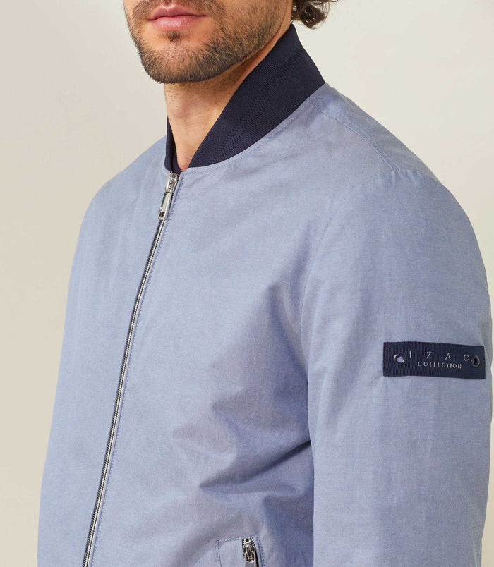 Izac Blouson Léger Bleu "Kimi"