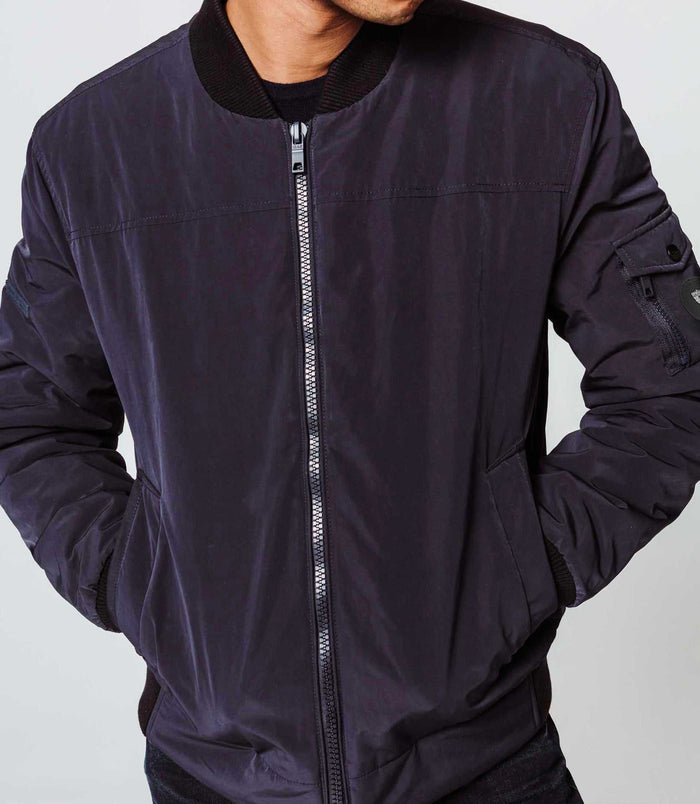 Izac Blouson Léger Bleu Marine