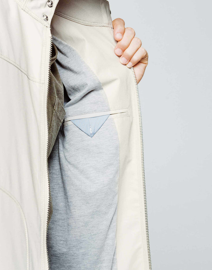 Izac Blouson Léger Col Montant