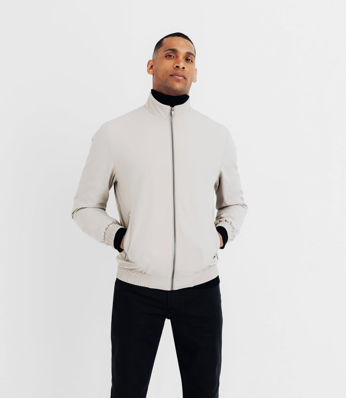 Izac Blouson Léger Déperlant Beige