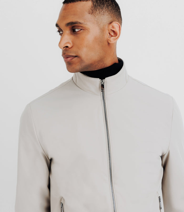 Izac Blouson Léger Déperlant Beige