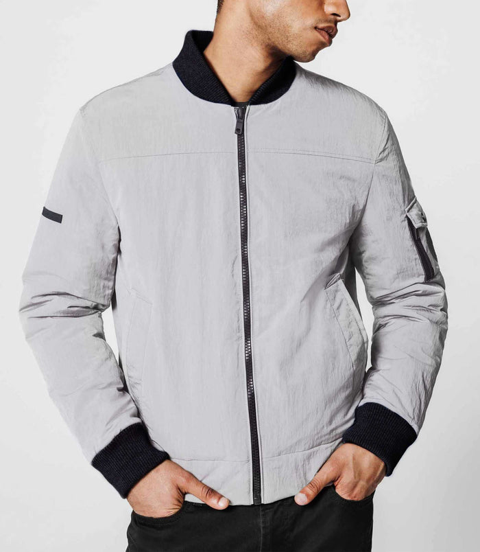 Izac Blouson Léger Gris