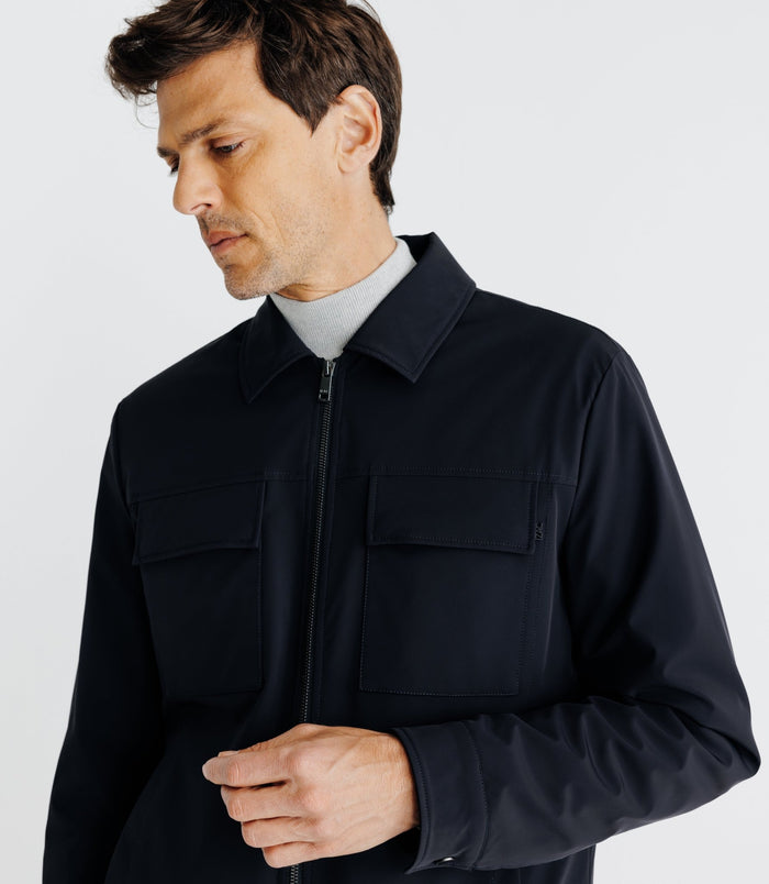 Izac Blouson Léger Marine