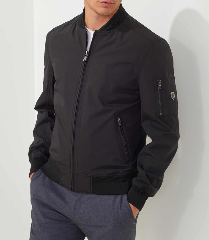 Izac Blouson Léger Noir "Canot"