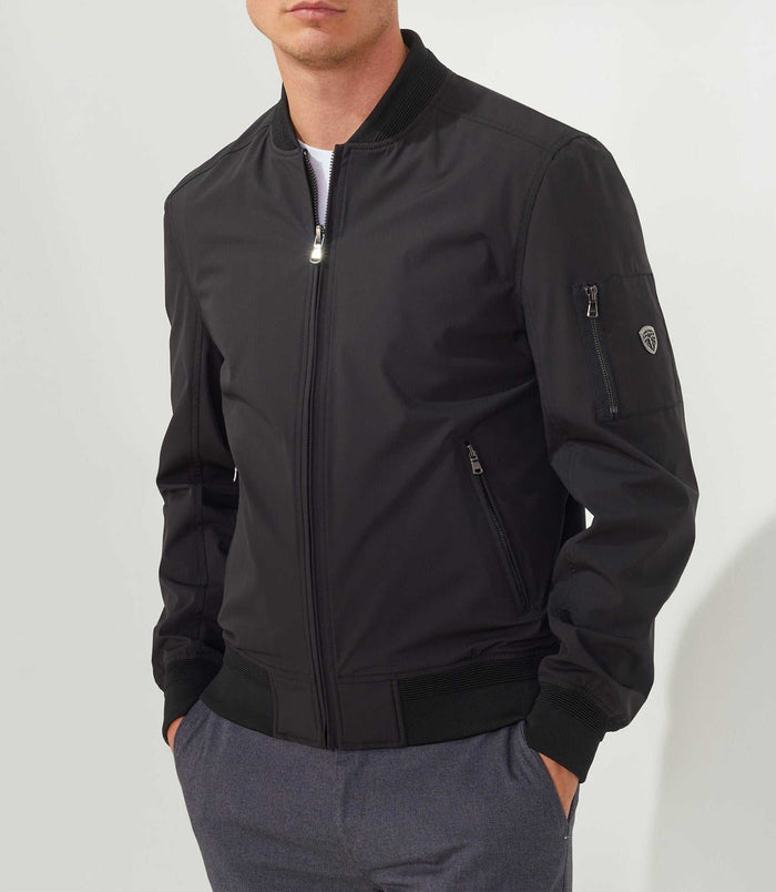 Izac Blouson Léger Noir "Canot"