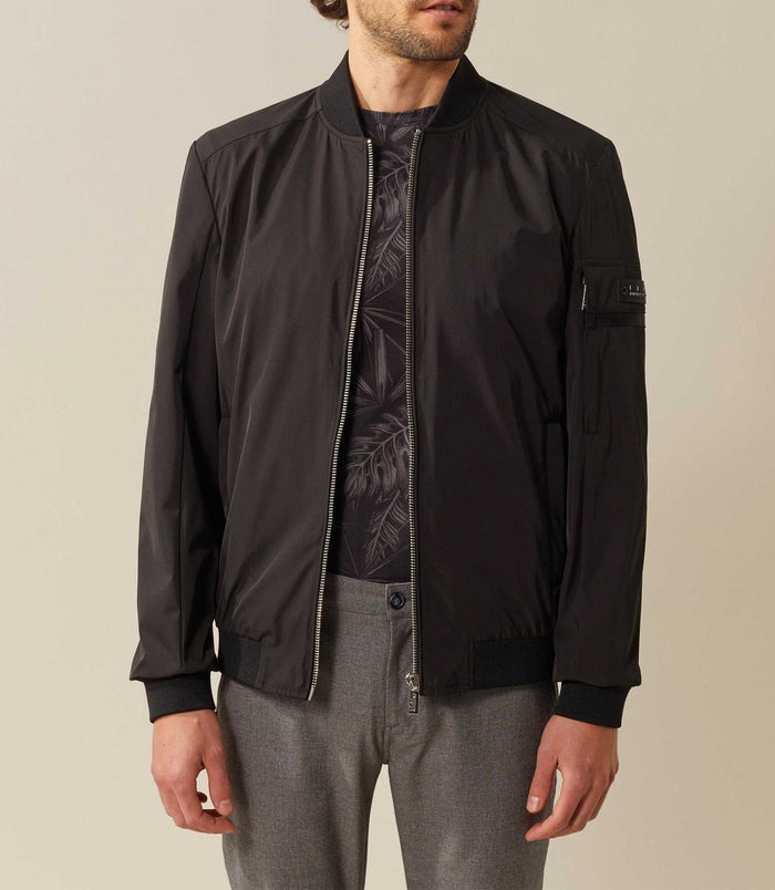izac Blouson leger noir "karl"
