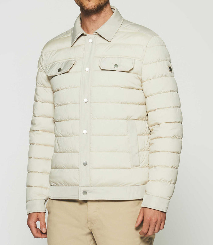 Izac Blouson Matelassé Beige Mastic ROX