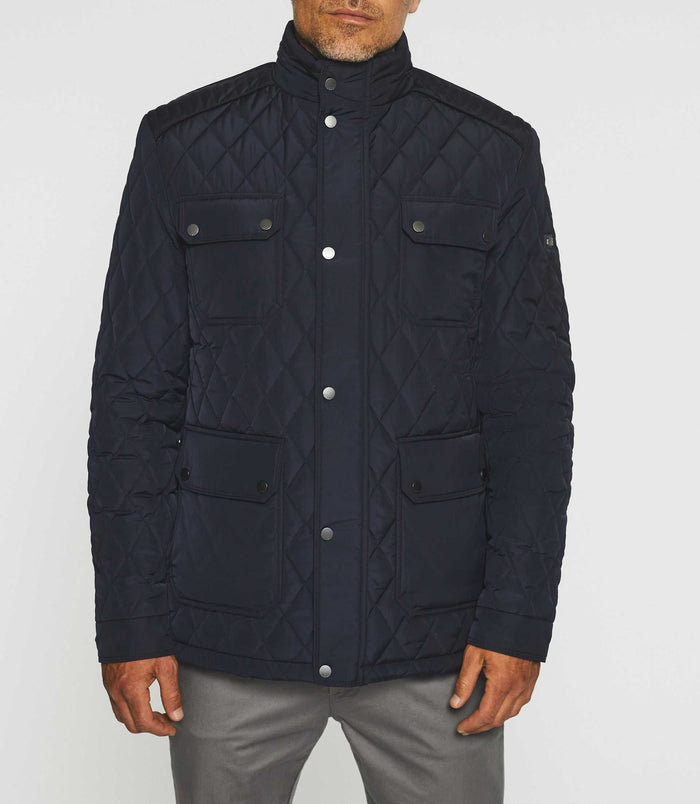 Izac Blouson Matelassé Léger Marine MAFFI