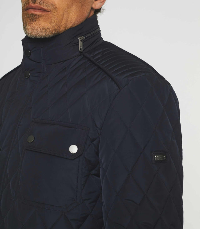 Izac Blouson Matelassé Léger Marine MAFFI